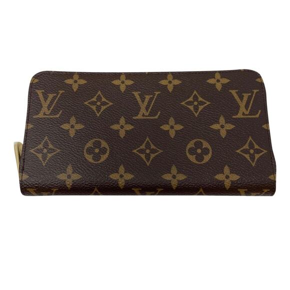 Louis Vuitton Zippy Wallet Monogram/Fuchsia Women Long Wallet - Picture 1 of 11